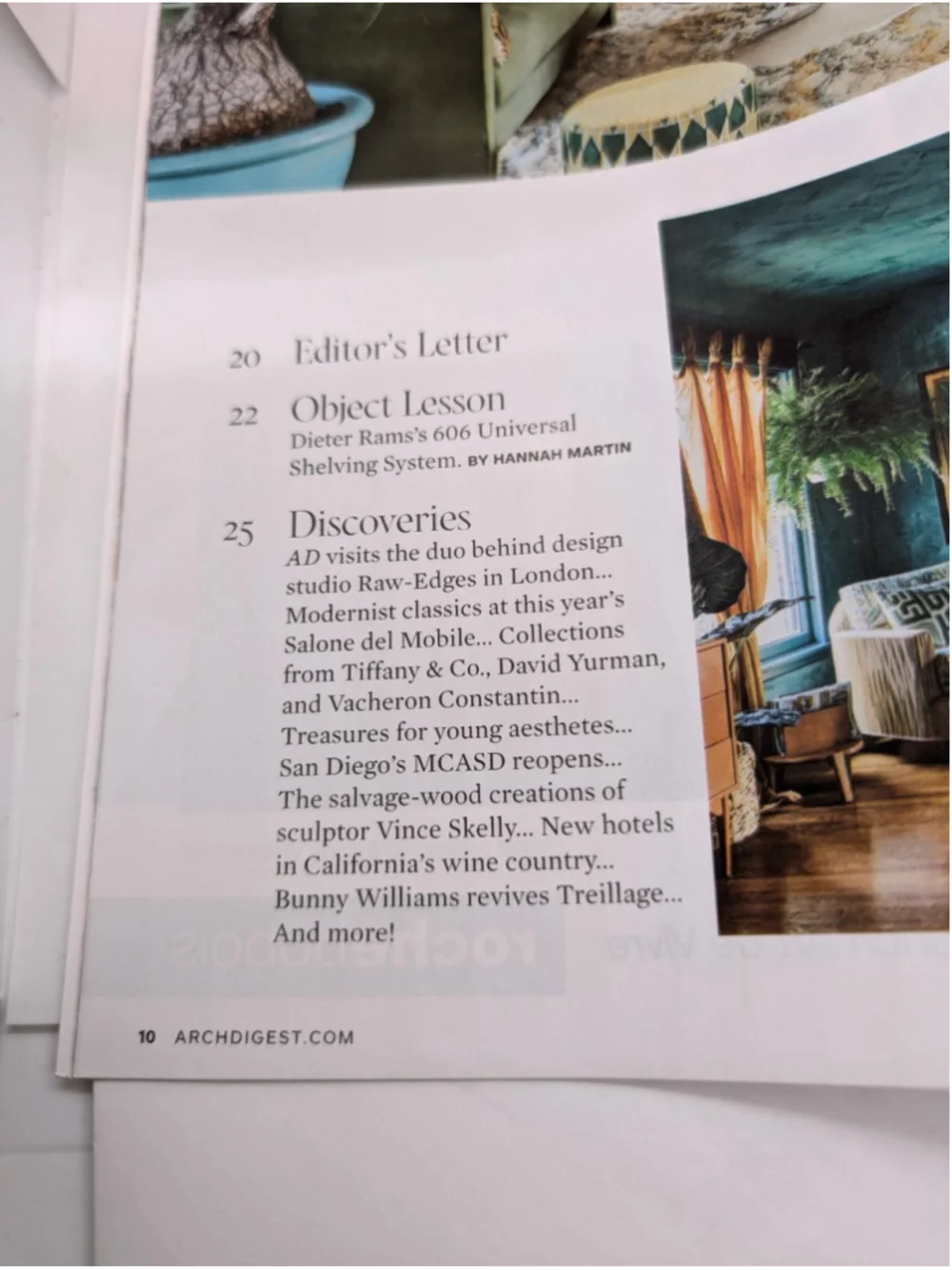 Architectural Digest Magazine June 2022 - Justina Blakeney